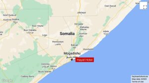 Read more about the article Gunmen storm upscale hotel in Somalia’s capital