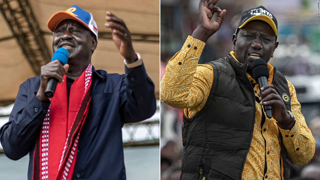 Read more about the article Kenyans have cast their ballots for a new leader in a fiercely-contested race that’s too close to call
