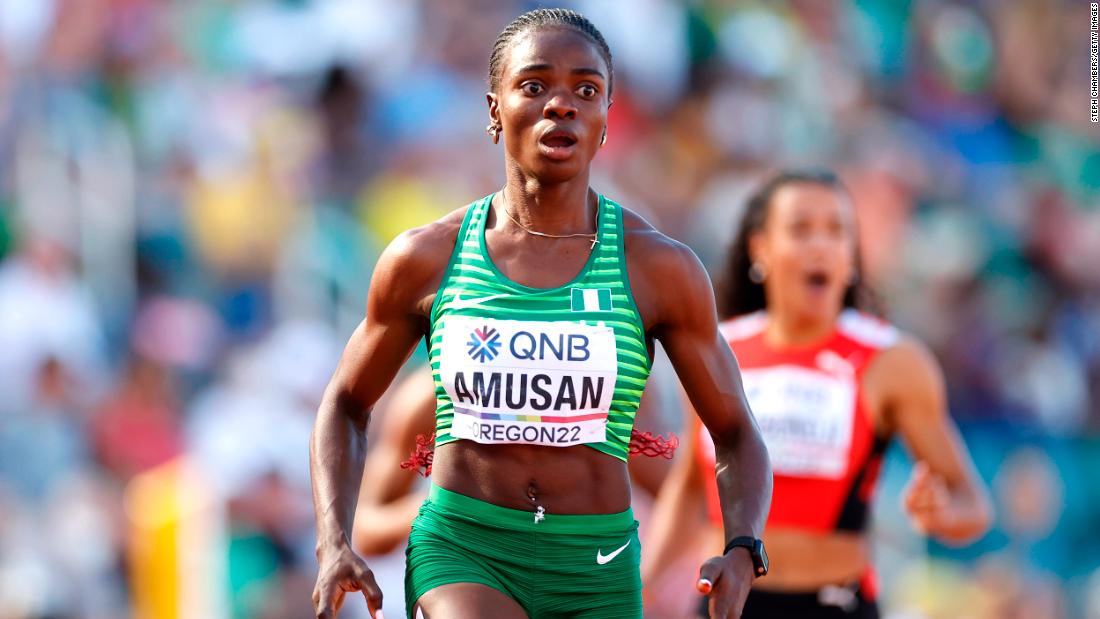 Read more about the article Nigeria’s Tobi Amusan causes stir after world record win