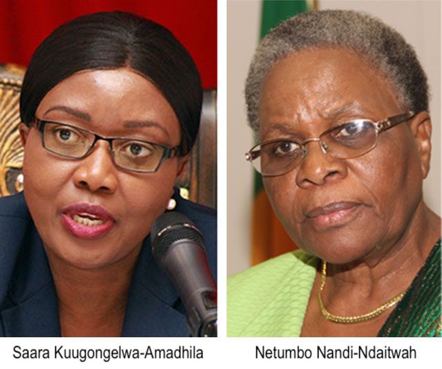 You are currently viewing Nandi-Ndaitwah and Kuugongelwa-Amadhila nominated for Swapo vice presidency
