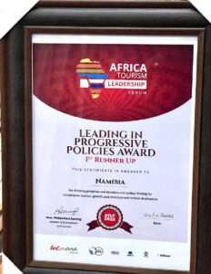 Read more about the article Namibia scoops first runner-up award for progressive tourism policies