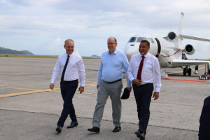Read more about the article Prince Albert II of Monaco arrives in Seychelles on official visit