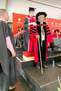 Read more about the article Unam confers honorary doctorate on Damara king