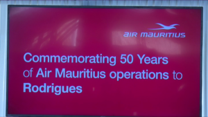 Read more about the article [VIDÉO] Plaine Corail : célébration des 50 ans d’opération d’Air Mauritius à Rodrigues