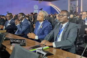 Read more about the article COP27: Deal for loss and damage fund is great but keep 1.5C pledge alive, says Seychelles