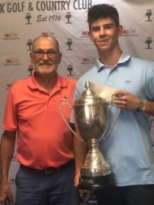 Read more about the article Parker, Robinson win Golf Club Champs