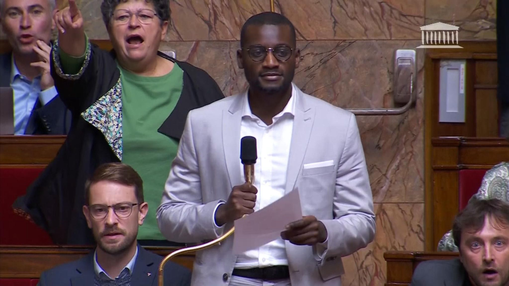 You are currently viewing Racist Far-right MP Shouts ‘Go Back to Africa’ at Black Rival in French Parliament | The African Exponent.