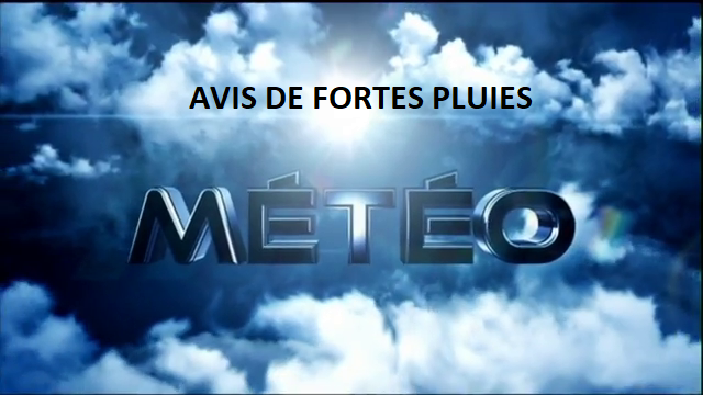 You are currently viewing Météo : Avis de fortes pluies