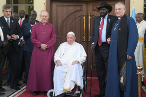 Read more about the article Pope to meet war victims on South Sudan peace pilgrimage