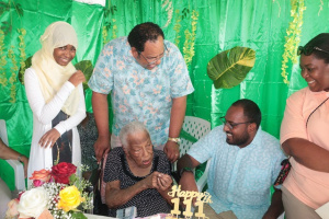 Read more about the article Seychelles’ oldest citizen celebrates 111th birthday