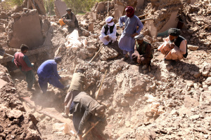 Read more about the article Death toll from ‘unprecedented’ Afghan quakes doubles to 2,000