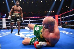 Read more about the article Tyson Fury Claims Controversial Win Over Cameroonian UFC Fighter, Francis Ngannou