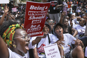 Read more about the article Hundreds march against gender violence in Kenya
